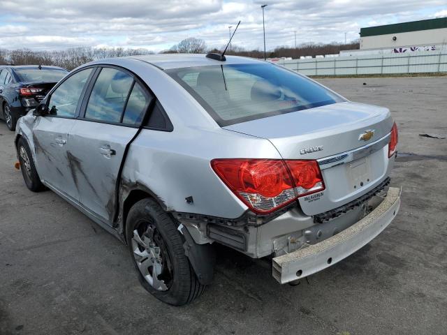 1G1PA5SG7F7216990 - 2015 CHEVROLET CRUZE LS SILVER photo 2