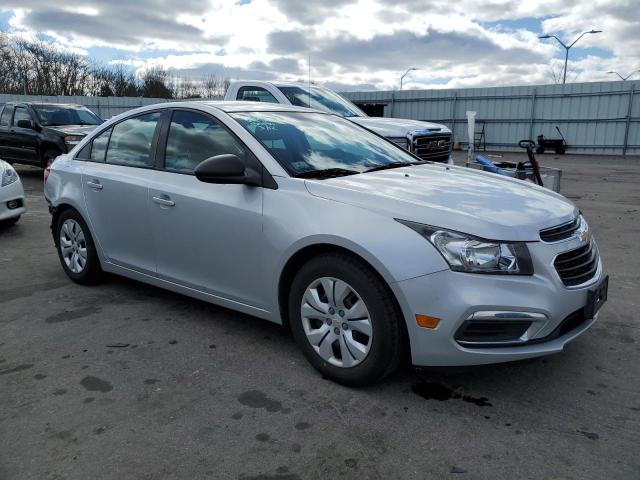 1G1PA5SG7F7216990 - 2015 CHEVROLET CRUZE LS SILVER photo 4