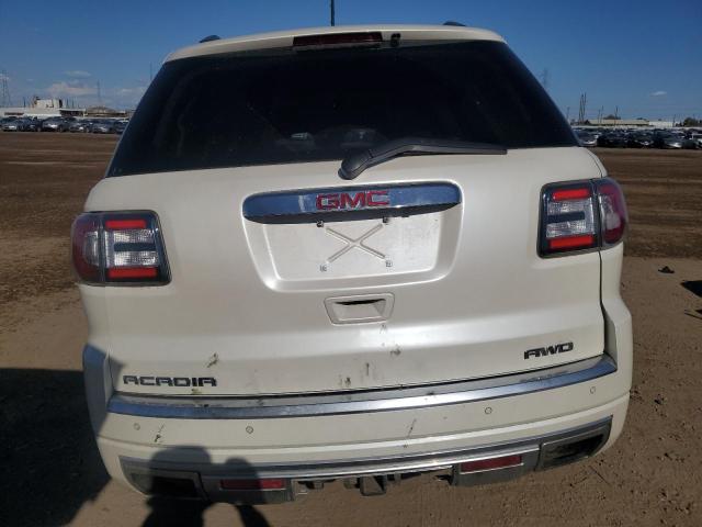 1GKKVTKD8EJ306655 - 2014 GMC ACADIA DENALI WHITE photo 6