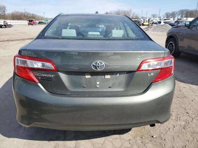 4T4BF1FK9DR288395 - 2013 TOYOTA CAMRY L GRAY photo 6