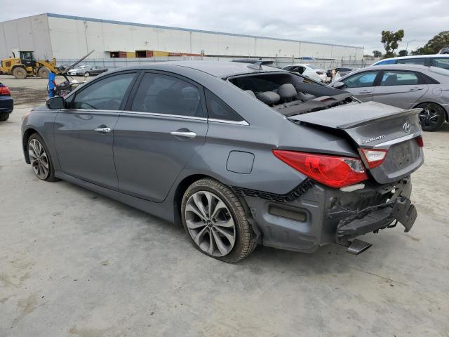 5NPEC4AB2EH892881 - 2014 HYUNDAI SONATA SE GRAY photo 2