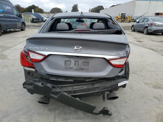 5NPEC4AB2EH892881 - 2014 HYUNDAI SONATA SE GRAY photo 6