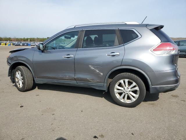 KNMAT2MV9GP633546 - 2016 NISSAN ROGUE S GRAY photo 2