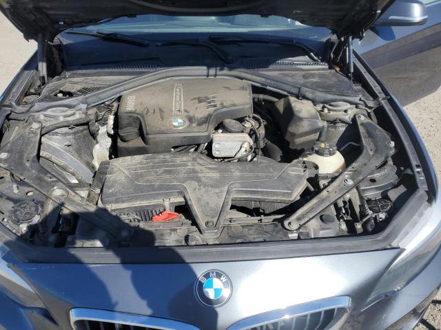 WBA1L9C51GV767356 - 2016 BMW 228 XI SULEV GRAY photo 11
