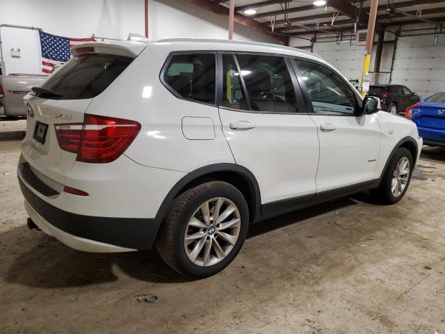 5UXWX9C57E0D29000 - 2014 BMW X3 XDRIVE28I WHITE photo 3