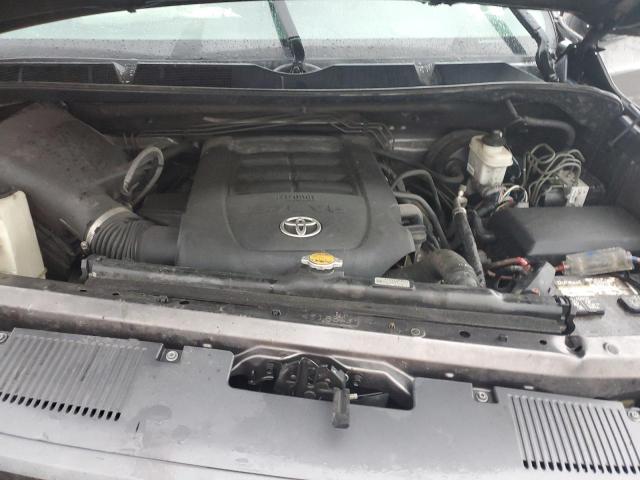 5TFRY5F13EX163804 - 2014 TOYOTA TUNDRA DOUBLE CAB SR/SR5 GRAY photo 11