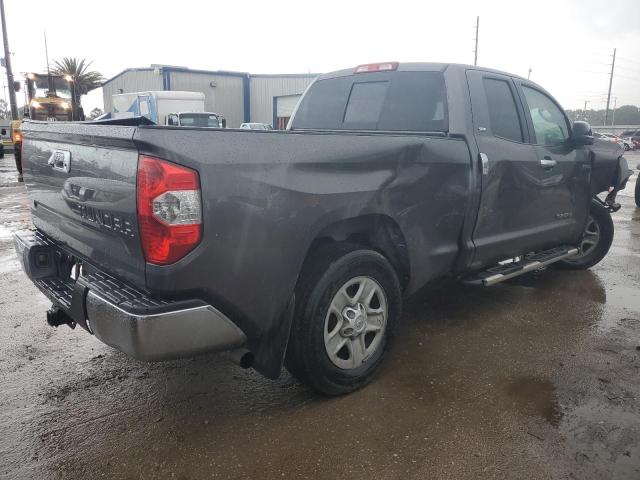 5TFRY5F13EX163804 - 2014 TOYOTA TUNDRA DOUBLE CAB SR/SR5 GRAY photo 3