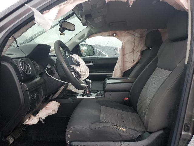 5TFRY5F13EX163804 - 2014 TOYOTA TUNDRA DOUBLE CAB SR/SR5 GRAY photo 7