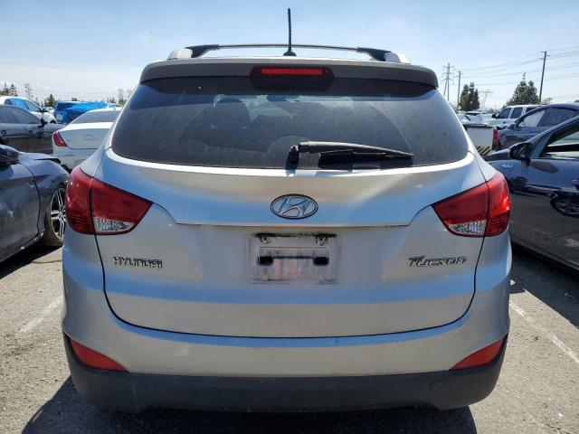 KM8JU3ACXBU249724 - 2011 HYUNDAI TUCSON GLS SILVER photo 6