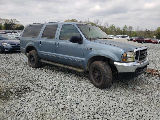 1FMNU41S3YEB39728 - 2000 FORD EXCURSION XLT BLUE photo 4