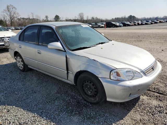 2HGEJ6614XH585937 - 1999 HONDA CIVIC BASE SILVER photo 4