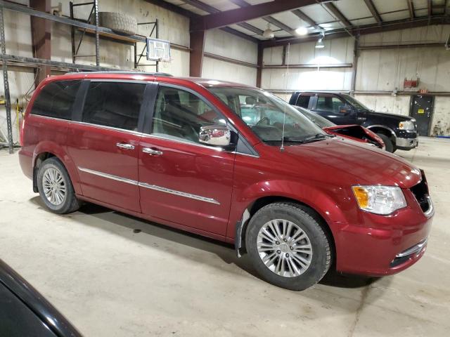 2C4RC1CG1FR590916 - 2015 CHRYSLER TOWN & COU TOURING L RED photo 4