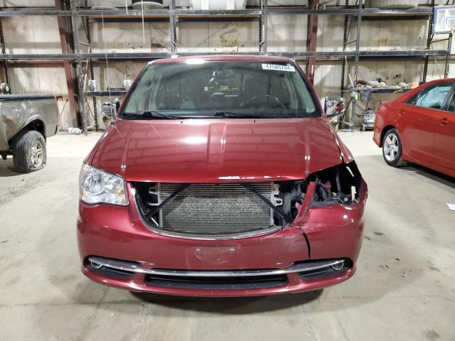 2C4RC1CG1FR590916 - 2015 CHRYSLER TOWN & COU TOURING L RED photo 5