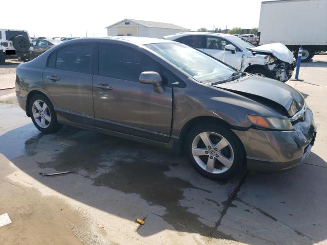 2HGFA15918H507633 - 2008 HONDA CIVIC EXL GRAY photo 4