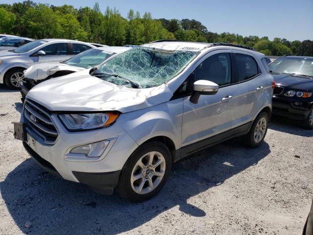 MAJ3S2GE1KC257681 - 2019 FORD ECOSPORT SE SILVER photo 1