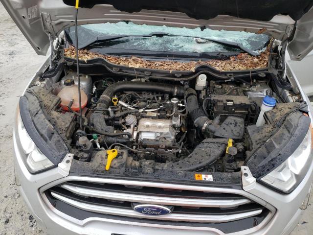 MAJ3S2GE1KC257681 - 2019 FORD ECOSPORT SE SILVER photo 12