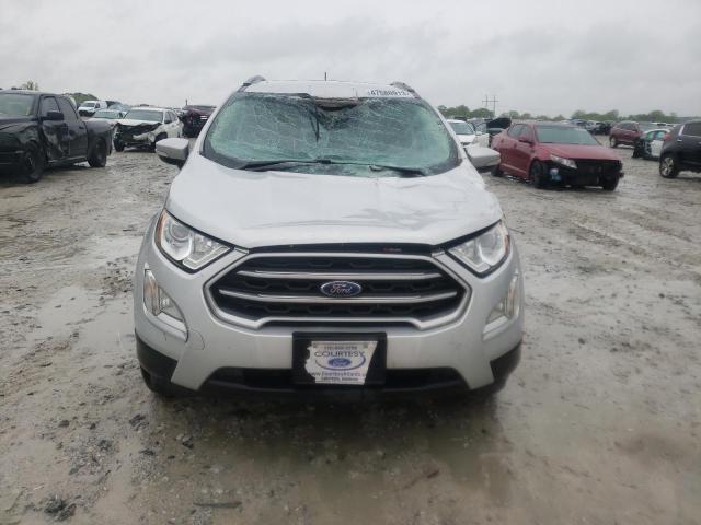 MAJ3S2GE1KC257681 - 2019 FORD ECOSPORT SE SILVER photo 5