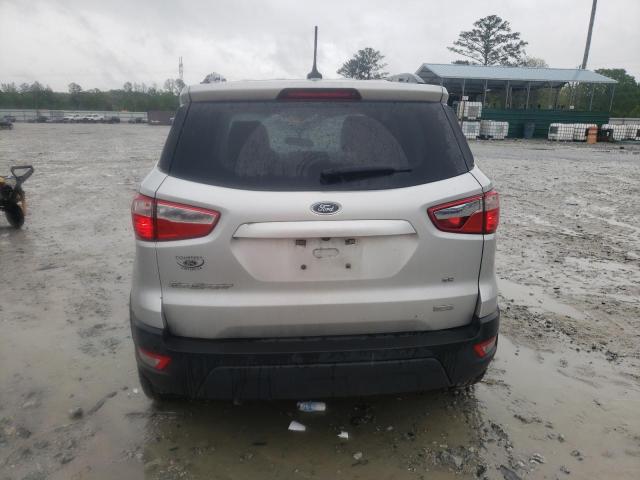 MAJ3S2GE1KC257681 - 2019 FORD ECOSPORT SE SILVER photo 6