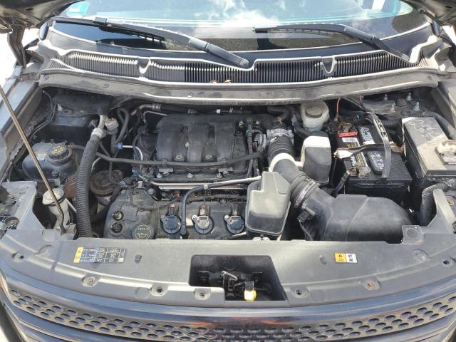 1FM5K8AR4EGA44850 - 2014 FORD EXPLORER POLICE INTERCEPTOR BLACK photo 12