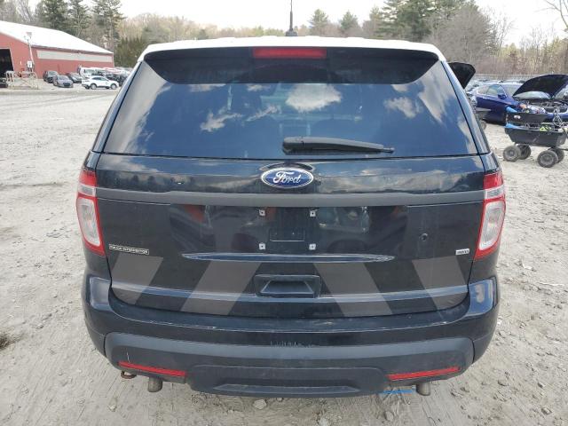 1FM5K8AR4EGA44850 - 2014 FORD EXPLORER POLICE INTERCEPTOR BLACK photo 6