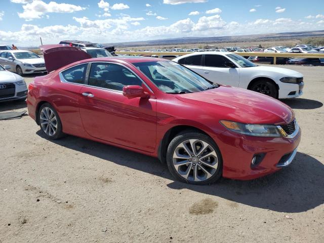 1HGCT2B82DA012199 - 2013 HONDA ACCORD EXL RED photo 4