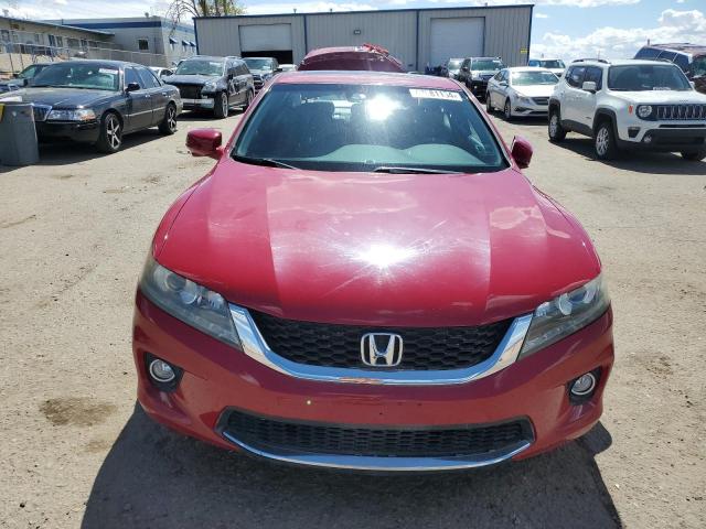 1HGCT2B82DA012199 - 2013 HONDA ACCORD EXL RED photo 5