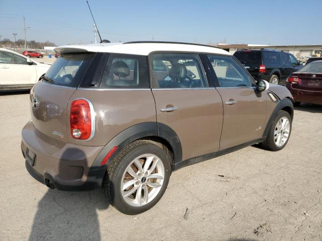 WMWZC5C55DWP32840 - 2013 MINI COOPER S COUNTRYMAN BROWN photo 3