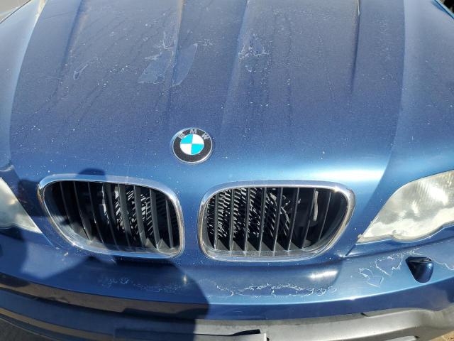 5UXFA53562LV70788 - 2002 BMW X5 3.0I BLUE photo 11