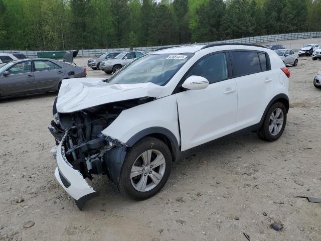 KNDPB3A27C7241110 - 2012 KIA SPORTAGE BASE WHITE photo 1