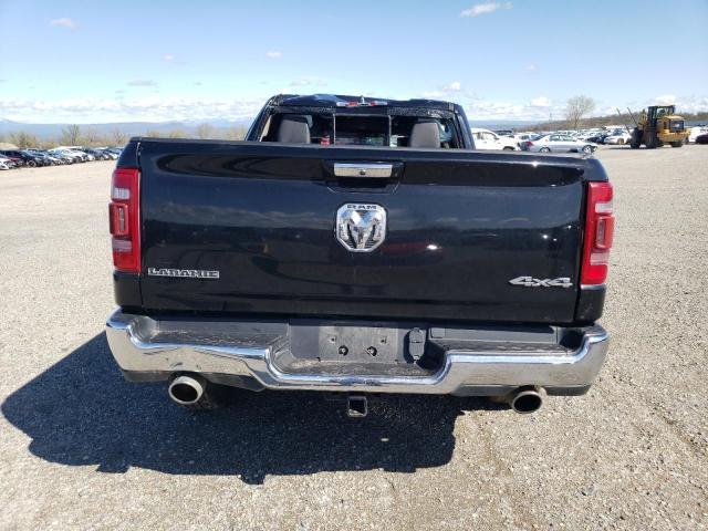 1C6SRFDT0LN265389 - 2020 RAM 1500 LARAMIE BLACK photo 6