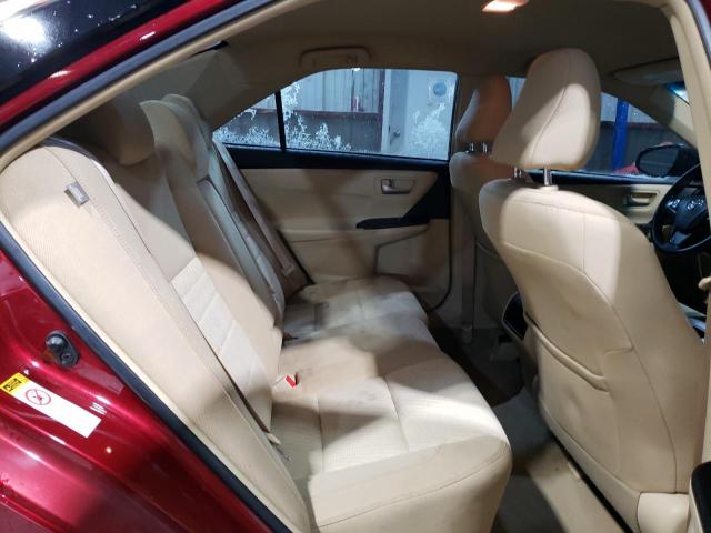 4T1BF1FK3GU549390 - 2016 TOYOTA CAMRY LE MAROON photo 10