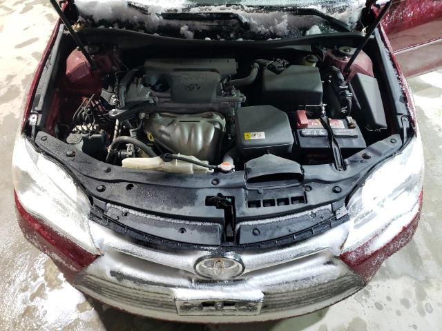 4T1BF1FK3GU549390 - 2016 TOYOTA CAMRY LE MAROON photo 11
