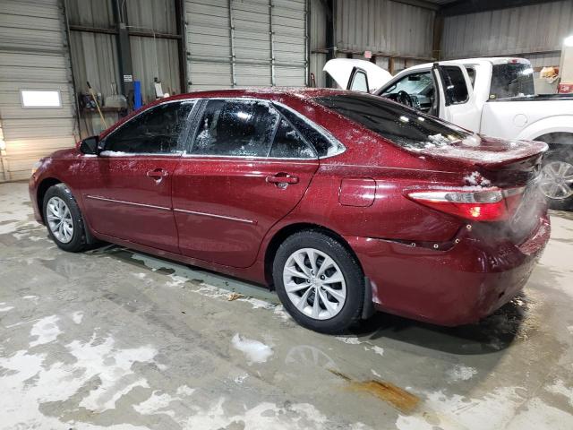 4T1BF1FK3GU549390 - 2016 TOYOTA CAMRY LE MAROON photo 2