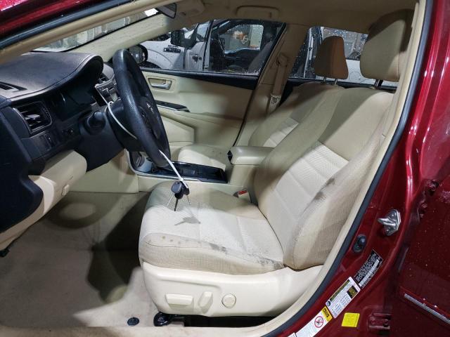 4T1BF1FK3GU549390 - 2016 TOYOTA CAMRY LE MAROON photo 7