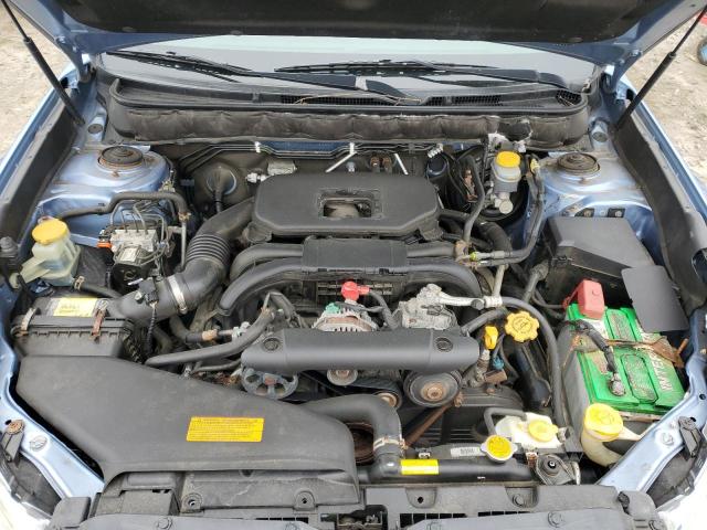 4S3BMBK61A3218328 - 2010 SUBARU LEGACY 2.5I LIMITED BLUE photo 11