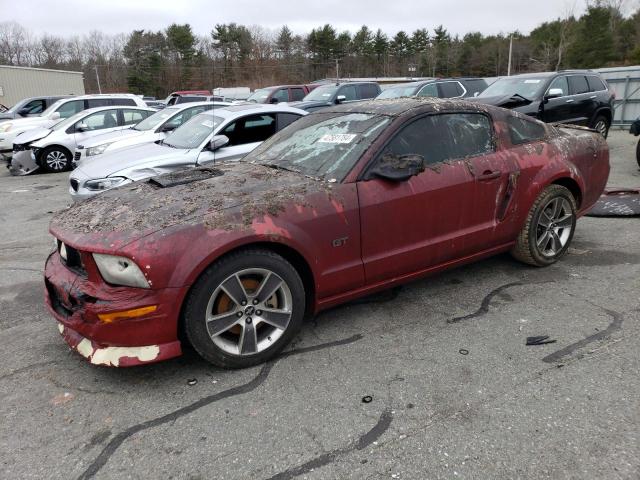 1ZVHT82H985106180 - 2008 FORD MUSTANG GT RED photo 1