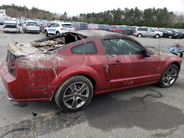 1ZVHT82H985106180 - 2008 FORD MUSTANG GT RED photo 3