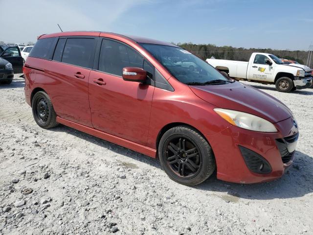 JM1CW2CL9D0148599 - 2013 MAZDA 5 RED photo 4