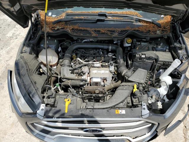 MAJ3P1TE1JC202342 - 2018 FORD ECOSPORT SE Gris photo 12