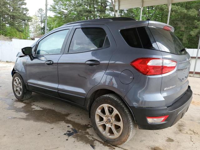 MAJ3P1TE1JC202342 - 2018 FORD ECOSPORT SE Gris photo 2