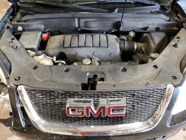 1GKKRPED0CJ410805 - 2012 GMC ACADIA SLE BLACK photo 12