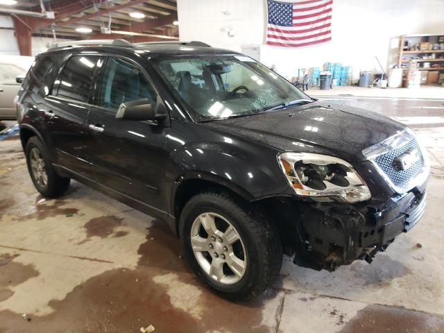 1GKKRPED0CJ410805 - 2012 GMC ACADIA SLE BLACK photo 4