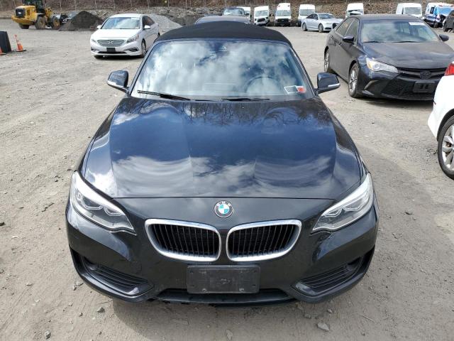 WBA1K7C5XFV473086 - 2015 BMW 228 XI BLACK photo 5