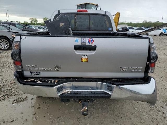 5TFJU4GN6FX068496 - 2015 TOYOTA TACOMA DOUBLE CAB PRERUNNER SILVER photo 6