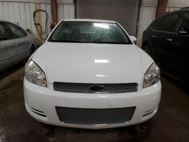 2G1WB5E30E1123936 - 2014 CHEVROLET IMPALA LIM LT WHITE photo 5