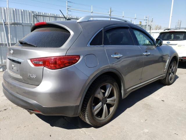 JNRAS18U49M104430 - 2009 INFINITI FX35 GRAY photo 3