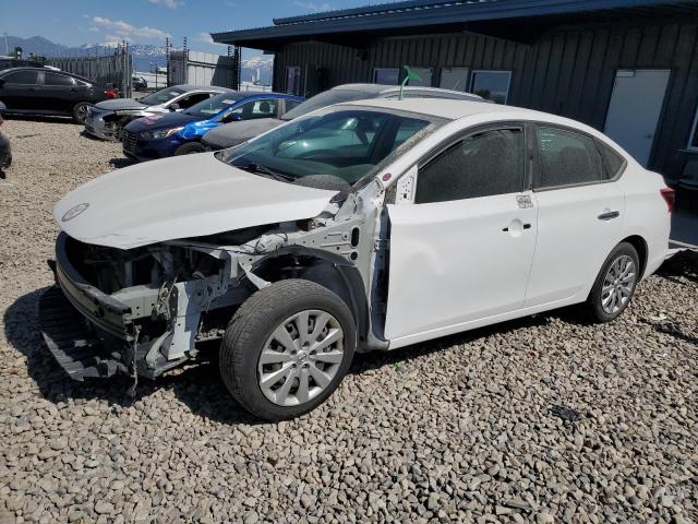 3N1AB7AP3KY351855 - 2019 NISSAN SENTRA S TAN photo 1