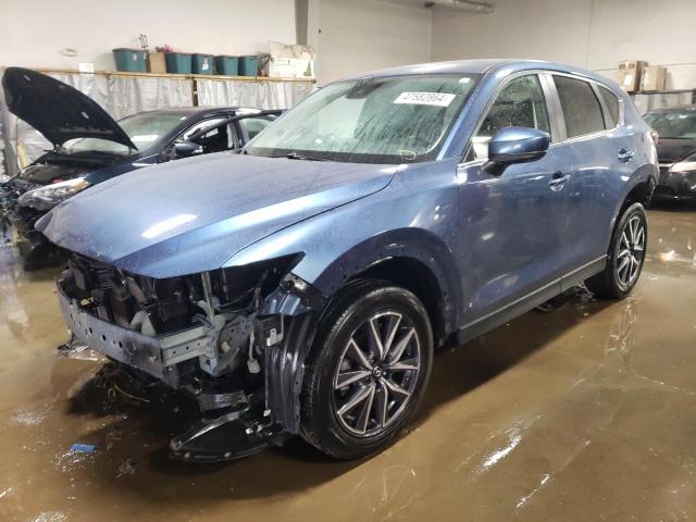 JM3KFBCM0J0455084 - 2018 MAZDA CX-5 TOURING BLUE photo 1