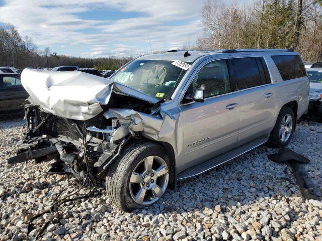 1GNSKKKC7FR253639 - 2015 CHEVROLET SUBURBAN K1500 LTZ SILVER photo 1