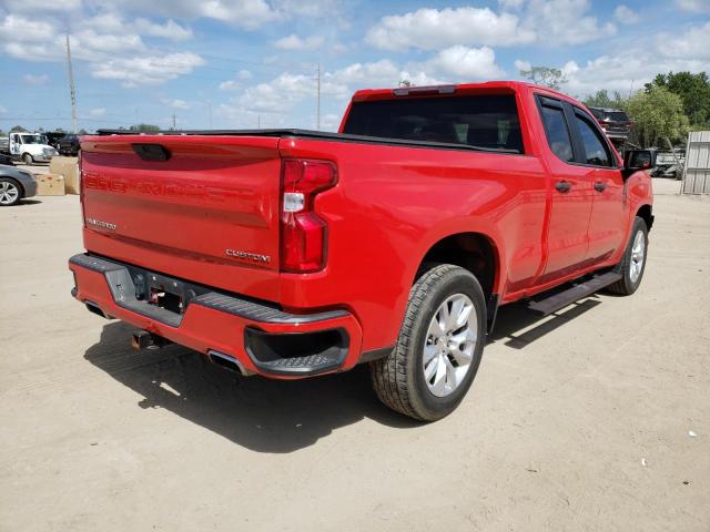 1GCRWBEF7KZ248419 - 2019 CHEVROLET SILVERADO C1500 CUSTOM RED photo 3